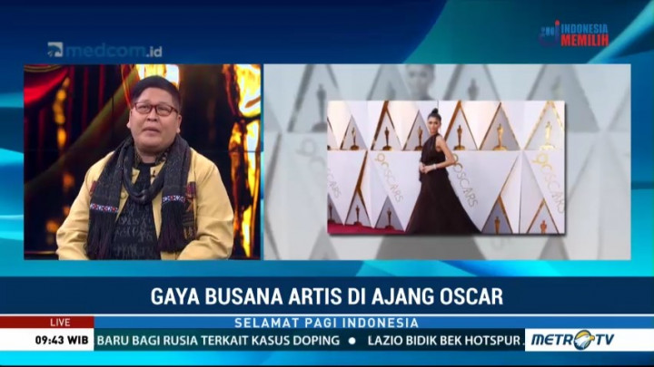 Siapa Selebriti Berbusana Terbaik di Ajang Oscar 2018? (2)