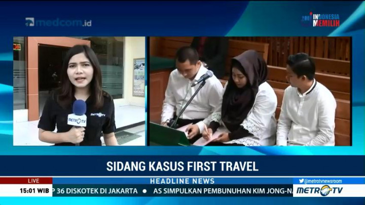 Sidang First Travel Diwarnai Adu Mulut Anniesa Hasibuan dengan Agen