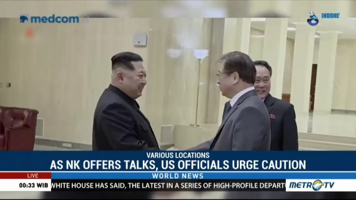 As North Offers Talks, US Officials Urge Caution