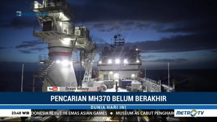 Ocean Infinity Siap Bantu Pencarian MH370