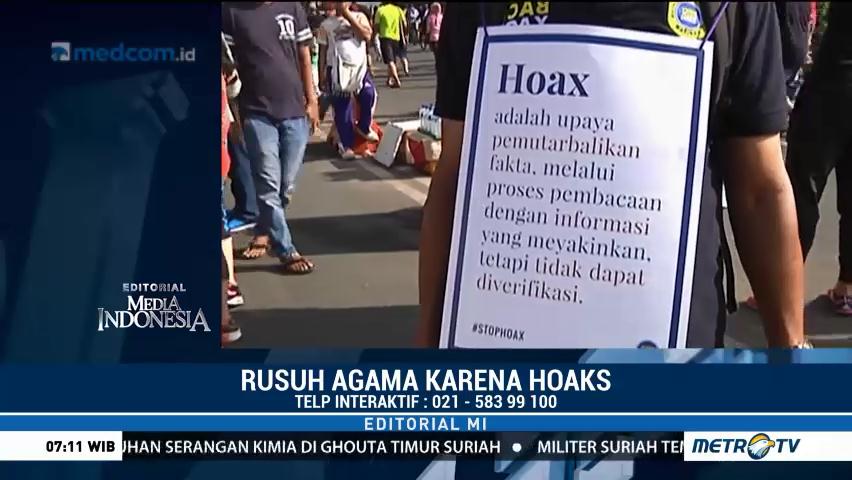 Rusuh Agama karena Hoaks