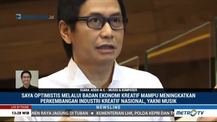 Addie MS: Musisi Harus Perjuangkan Royalti