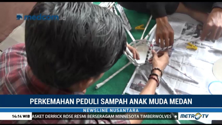 Perkemahan Peduli Sampah Anak Muda Medan