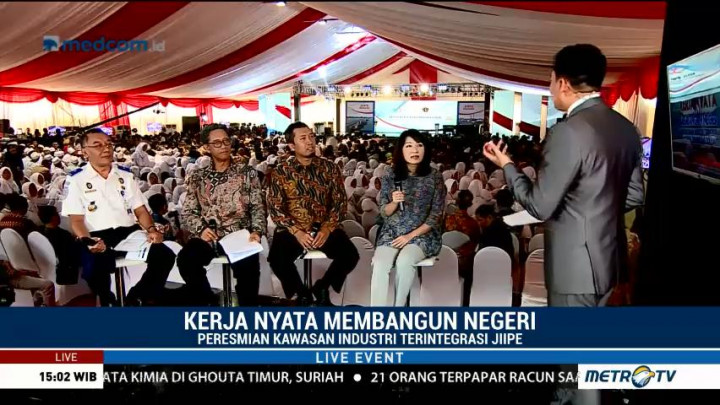 Peresmian Kawasan Industri Terintegrasi JIIPE (1)
