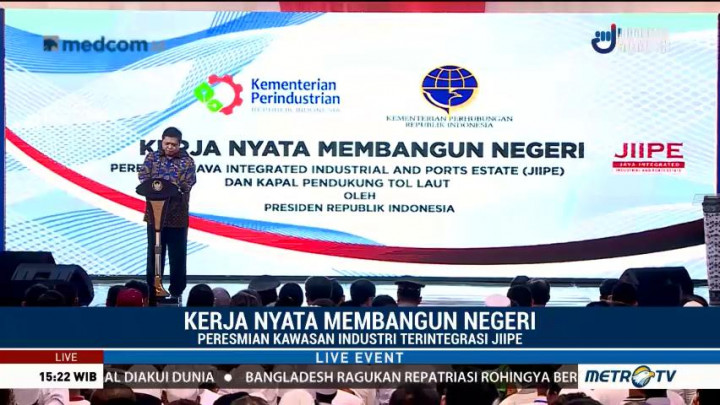 Peresmian Kawasan Industri Terintegrasi JIIPE (2)