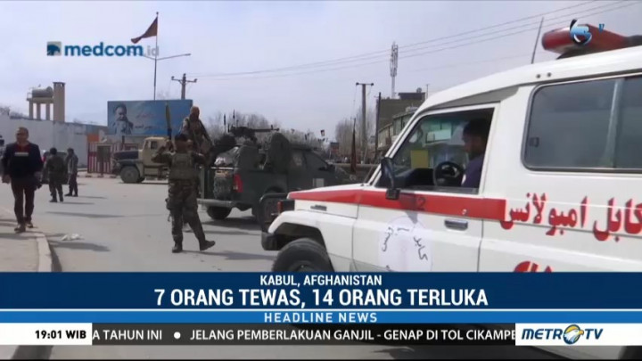 7 Warga Kabul Tewas oleh Serangan Bom Bunuh Diri