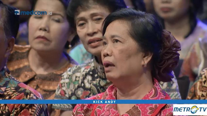 Ibu Margaretha Nekat Kejar Andy Noya saat di Purwokerto, Ada Apa?