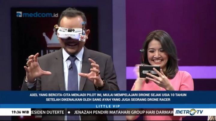 Keahlian Drone Racer Cilik Ini Pukau Cak Lontong