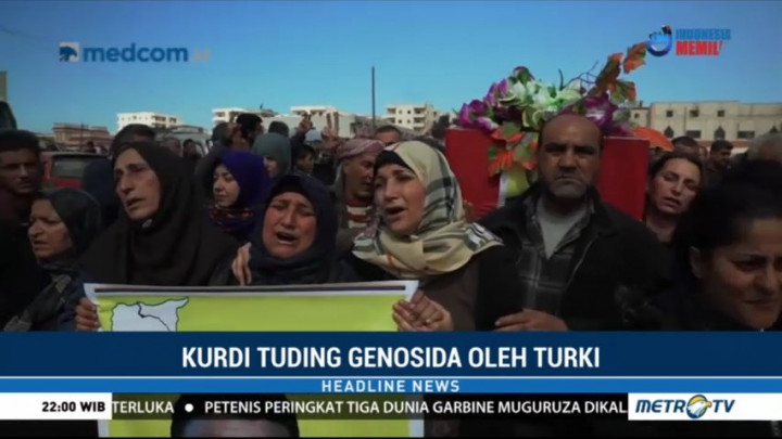 Kurdi Tuding Turki Lakukan Genosida