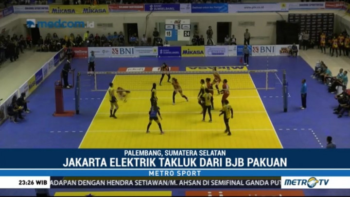 Tim Putri Bandung Bank BJB Pakuan Taklukkan Jakarta Elektrik PLN