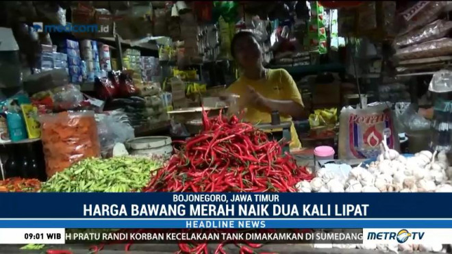 Harga Bahan Pokok di Sejumlah Daerah Naik