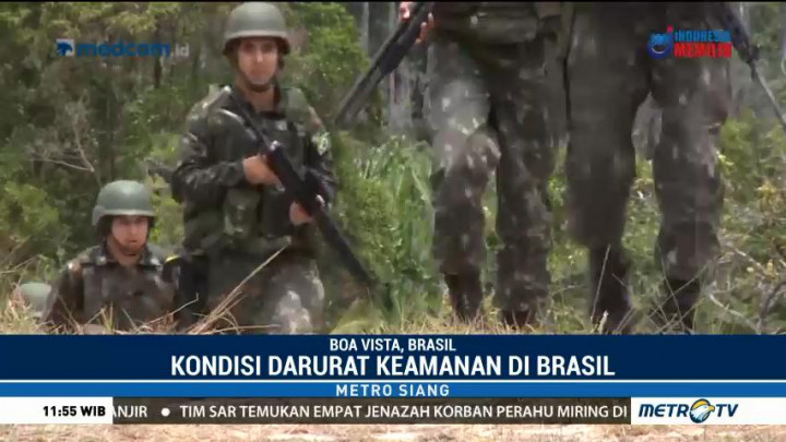 Brasil Darurat Keamanan Akibat Migrasi Warga Venezuela