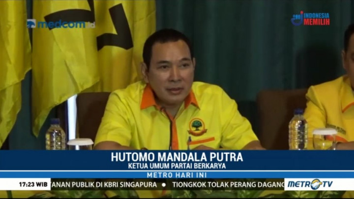 Tommy Resmi Dikukuhkan sebagai Ketum Partai Berkarya