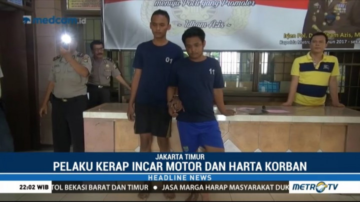 Polisi Kembali Tangkap Pelaku Begal di Jakarta Timur