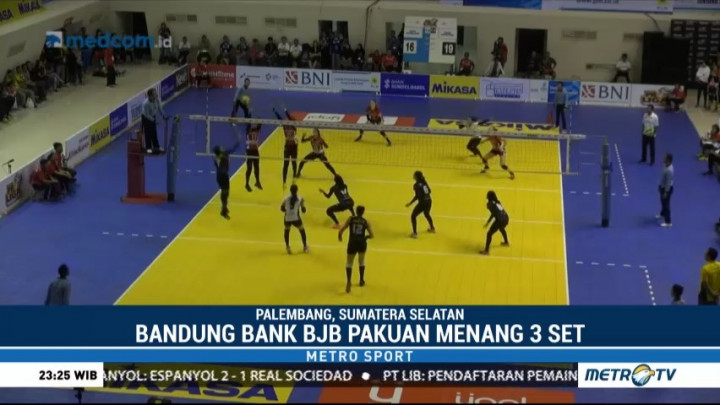 Tim Putri Bandung Bank BJB Pakuan Taklukkan Jakarta Pertamina Energi