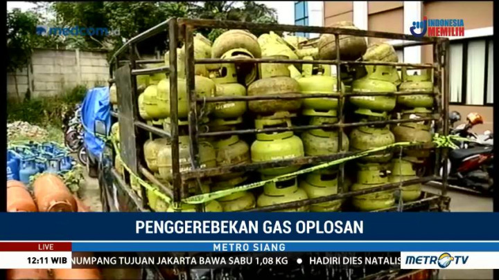 Polisi Kejar Otak Pelaku Penyuntikan Tabung Gas Elpiji di Tangerang