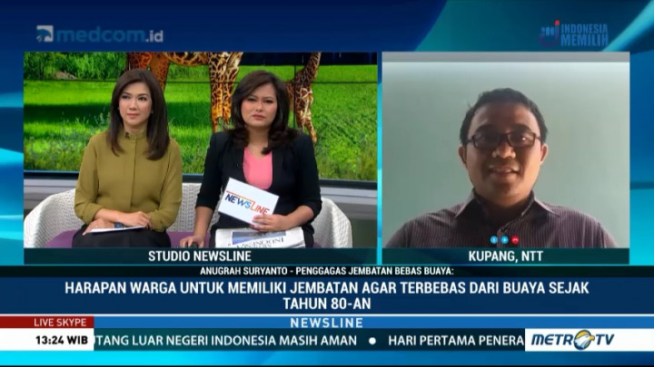 Cerita Anugrah Suryanto Gagas Jembatan Bebas Buaya di NTT