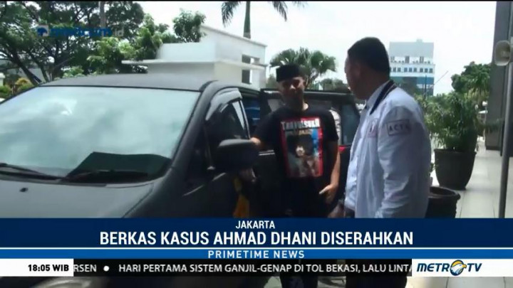 Kasus Ahmad Dhani Dilimpahkan ke Kejaksaan