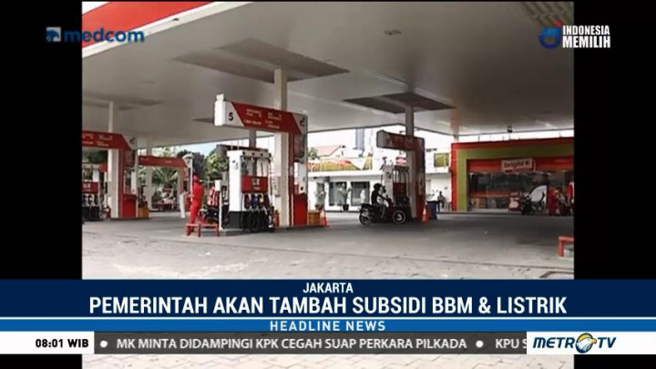 Karena Ini Pemerintah Tambah Subsidi BBM & Listrik