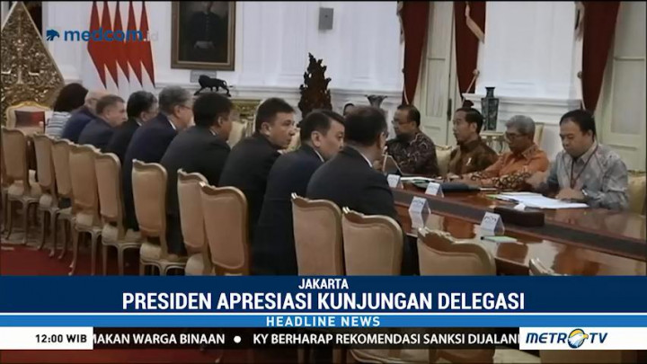 Delegasi Kazakhstan Antar Undangan Resmi untuk Jokowi