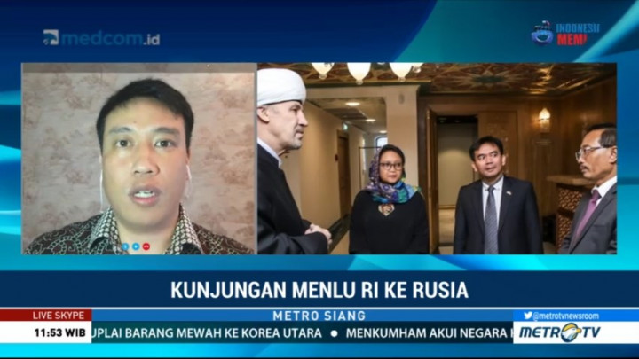 Menlu RI dan Rusia Bertemu Bahas Sejumlah Isu Strategis