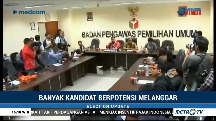 Bawaslu Temukan Paslon Miliki Dana Kampanye di Luar Rekening