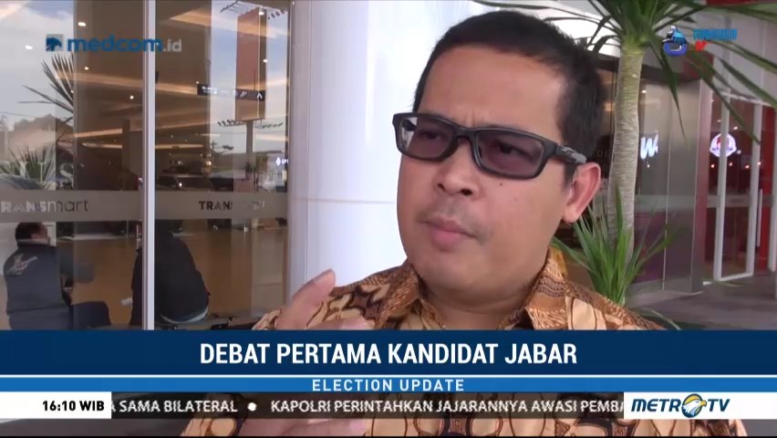 Pakar Komunikasi Kritisi Debat Perdana Pilgub Jabar
