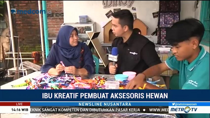 Raup Untung dari Membuat Aksesoris Hewan