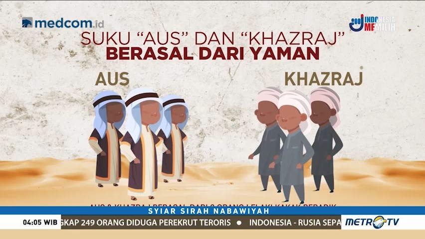 Syiar Sirah Nabawiyah: Suku Aus dan Khazraj (1)