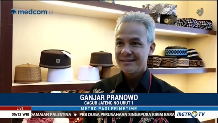 Ganjar akan Giatkan Pengembangan Ekonomi Kreatif di Solo Raya