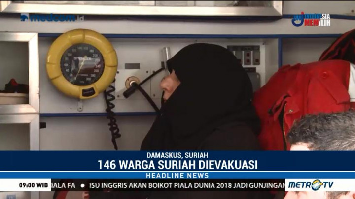 146 Warga Dievakuasi dari Ghouta Timur