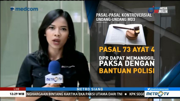 Belum Diteken Jokowi, Begini Nasib UU MD3