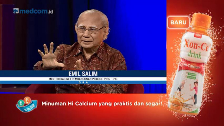 Ini yang Dirasakan Emil Salim Setelah 25 Tahun Menjadi Menteri