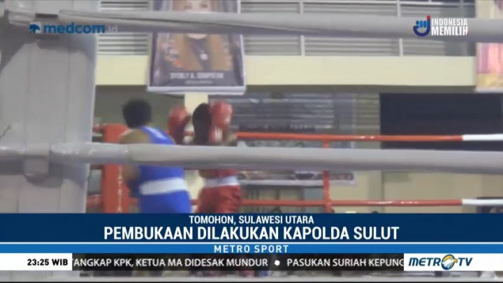 332 Petinju Ikuti Kejuaraan Nasional di Tomohon