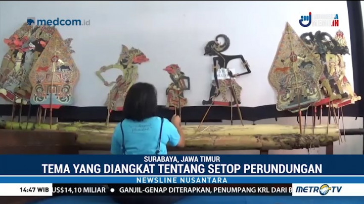 Pertunjukan Wayang Kulit ala Pelajar Thailand
