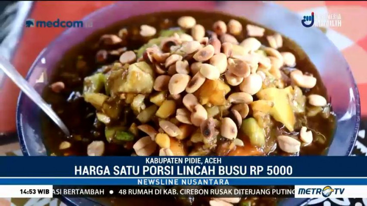 Segar dan Nikmat, Rujak Lincah Busu Khas Aceh