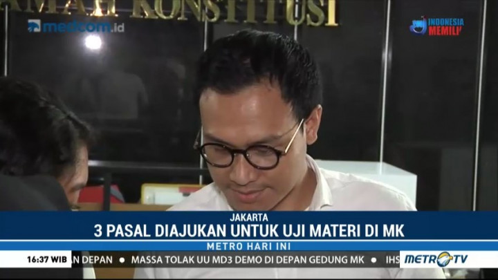 Presidium Rakyat Menggugat Ajukan Uji Materi UU MD3 ke MK