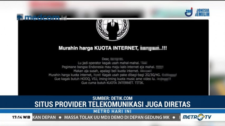 Deretan Kasus Peretasan di Indonesia