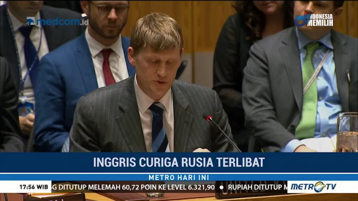 Inggris Salahkan Rusia di DK PBB