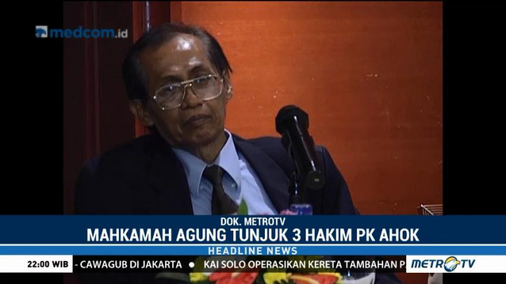 Hakim Artidjo Alkostar akan Pimpin Sidang PK Ahok