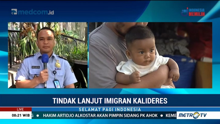 Tindak Lanjut Imigran di Trotoar Kalideres