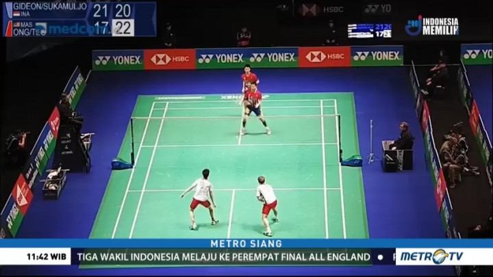 Tiga Wakil Indonesia Berlaga di Perempat Final All England