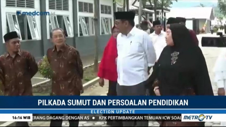 Strategi Cagub Atasi Persoalan Pendidikan di Sumatra Utara