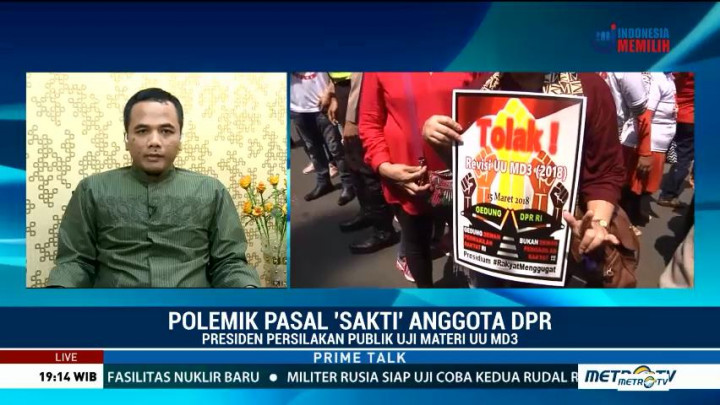 Tidak Teken UU MD3 adalah Ekspresi Ketidaksukaan Jokowi?