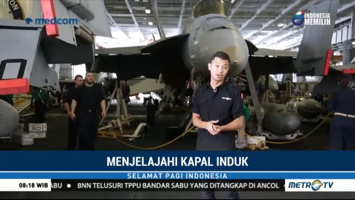 Menjelajahi Kapal Induk Amerika Serikat (1)