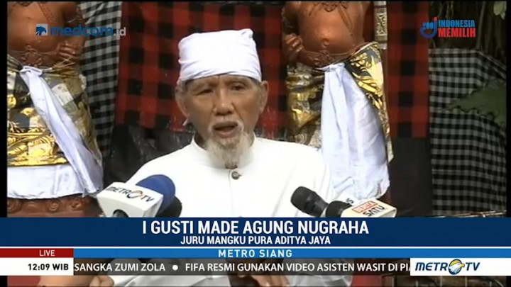 Peringatan Nyepi di Pura Aditya Jaya Berlangsung Khidmat