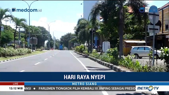 Begini Situasi Perayaan Nyepi di Bali