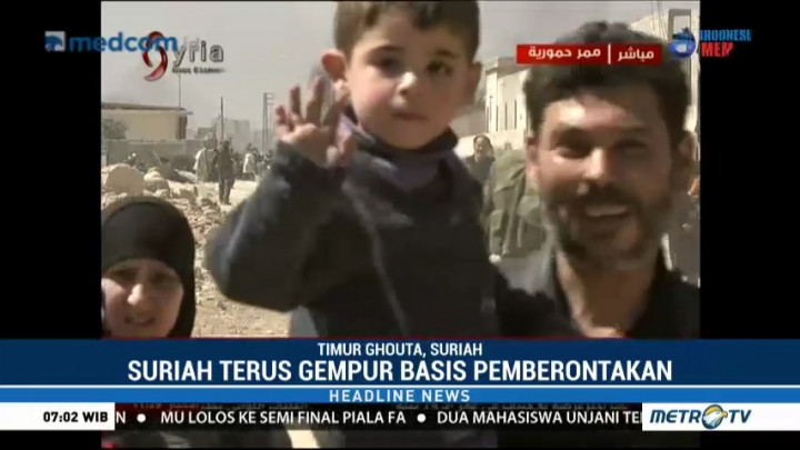 11 Ribu Orang Mengungsi dari Ghouta