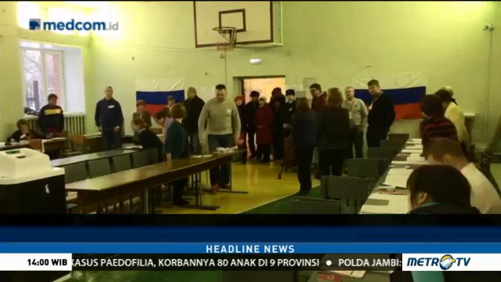 Warga Rusia Berikan Hak Suara