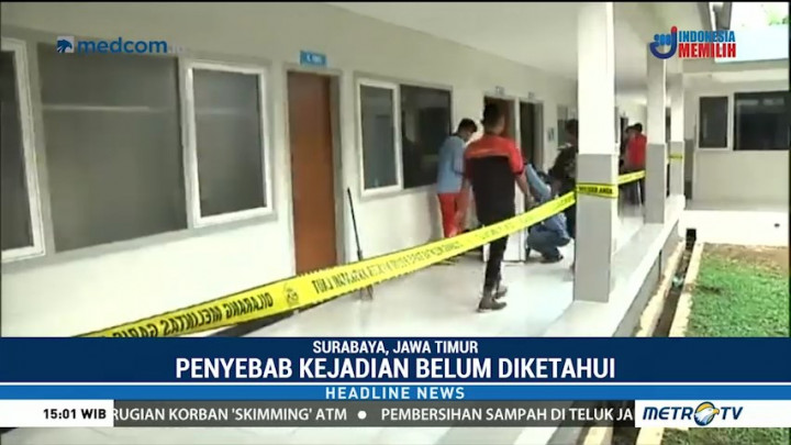 Penyebab Ambruknya Atap di RSAL Dr Ramelan Belum Diketahui